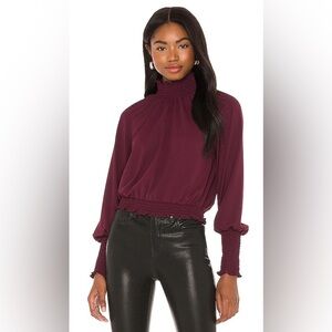 AMANDA UPRICHARD | Bentley Top in Wine | XS